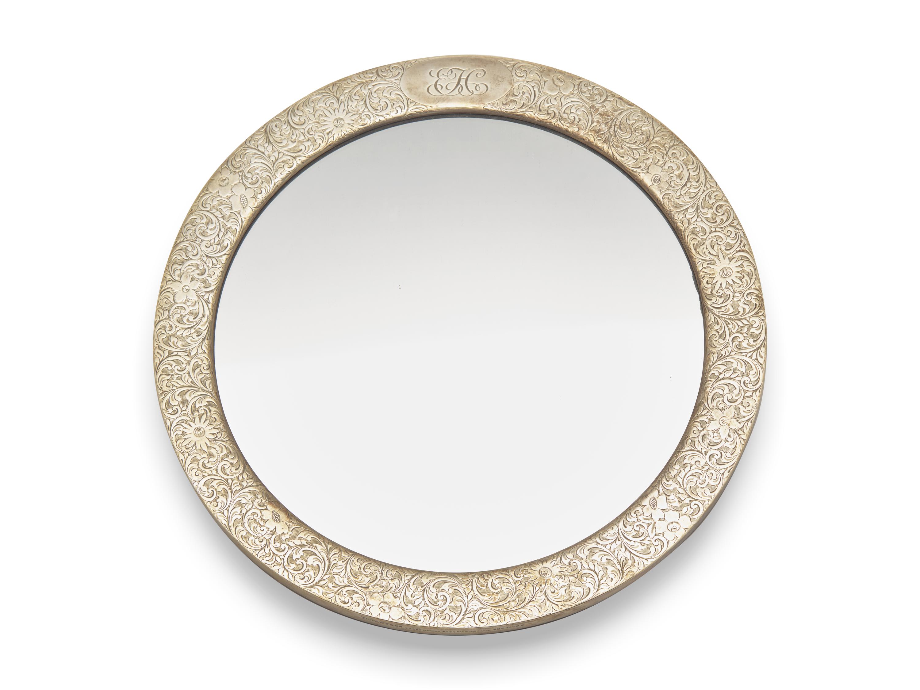 A Tiffany & Co. Sterling Silver Mirror