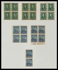 A Collection of United States Regular Issue Stamps — 1902-1912