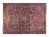 A Meshed Wool Rug