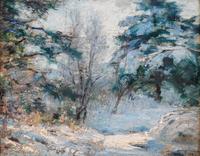 Walter Nettleton, (American, 1861-1936), Winter Landscape