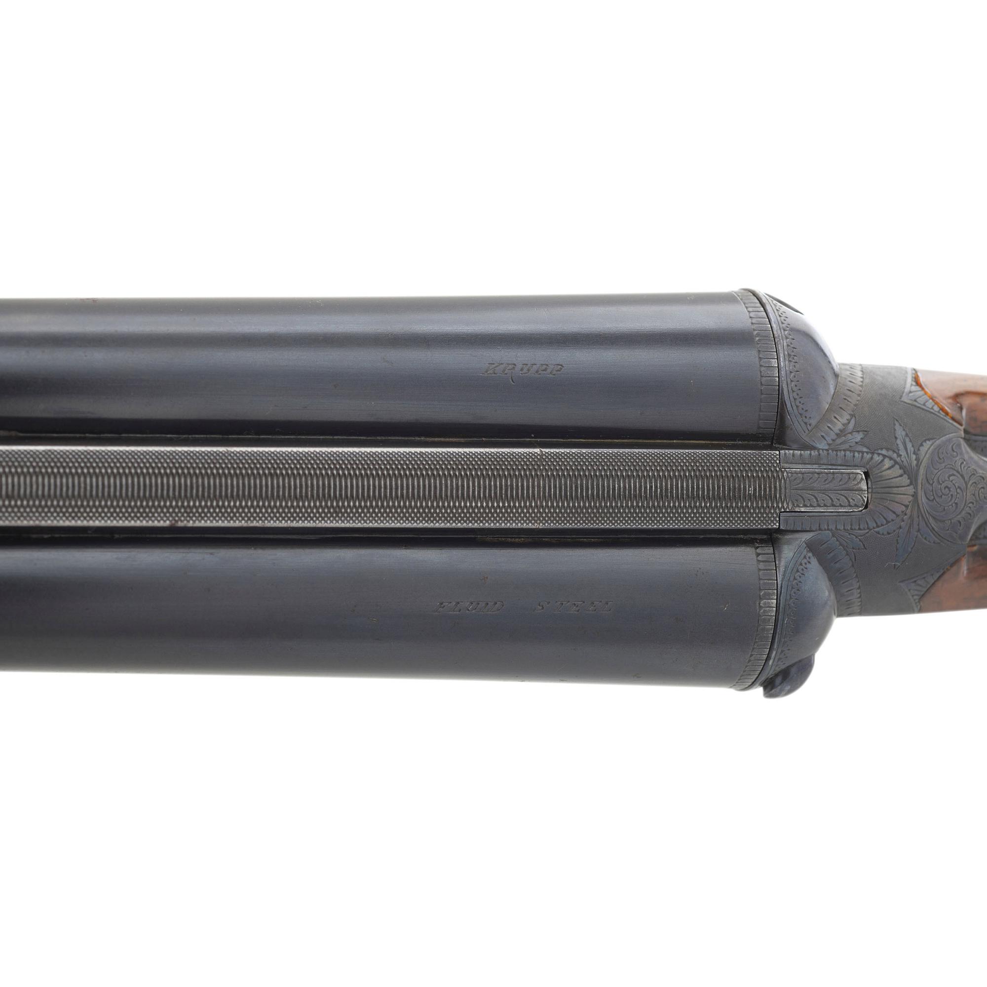 **High Quality B-Grade D.M. Lefever Crossbolt SxS Shotgun with Krupp Barrels