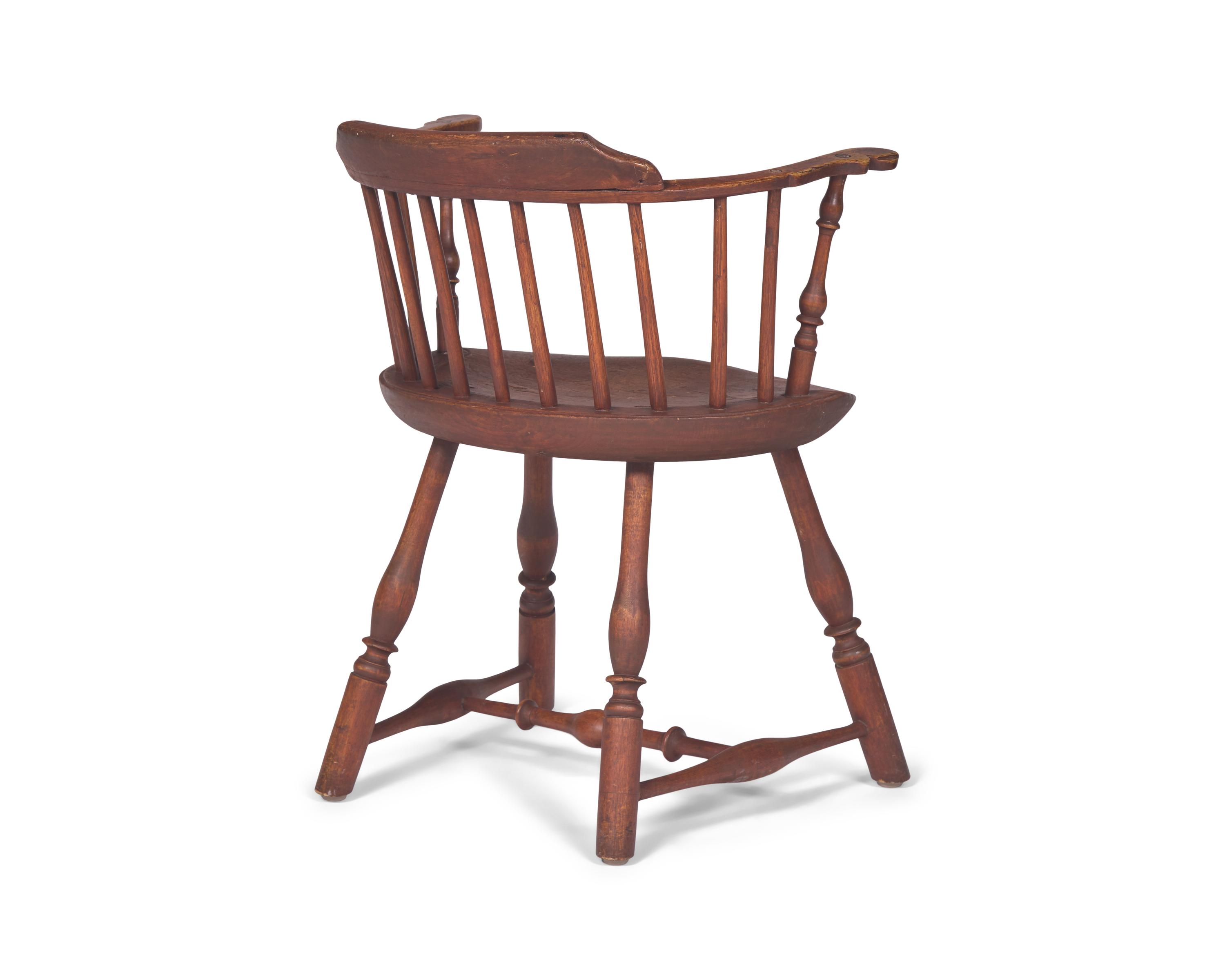 A Low-Back Windsor Armchair