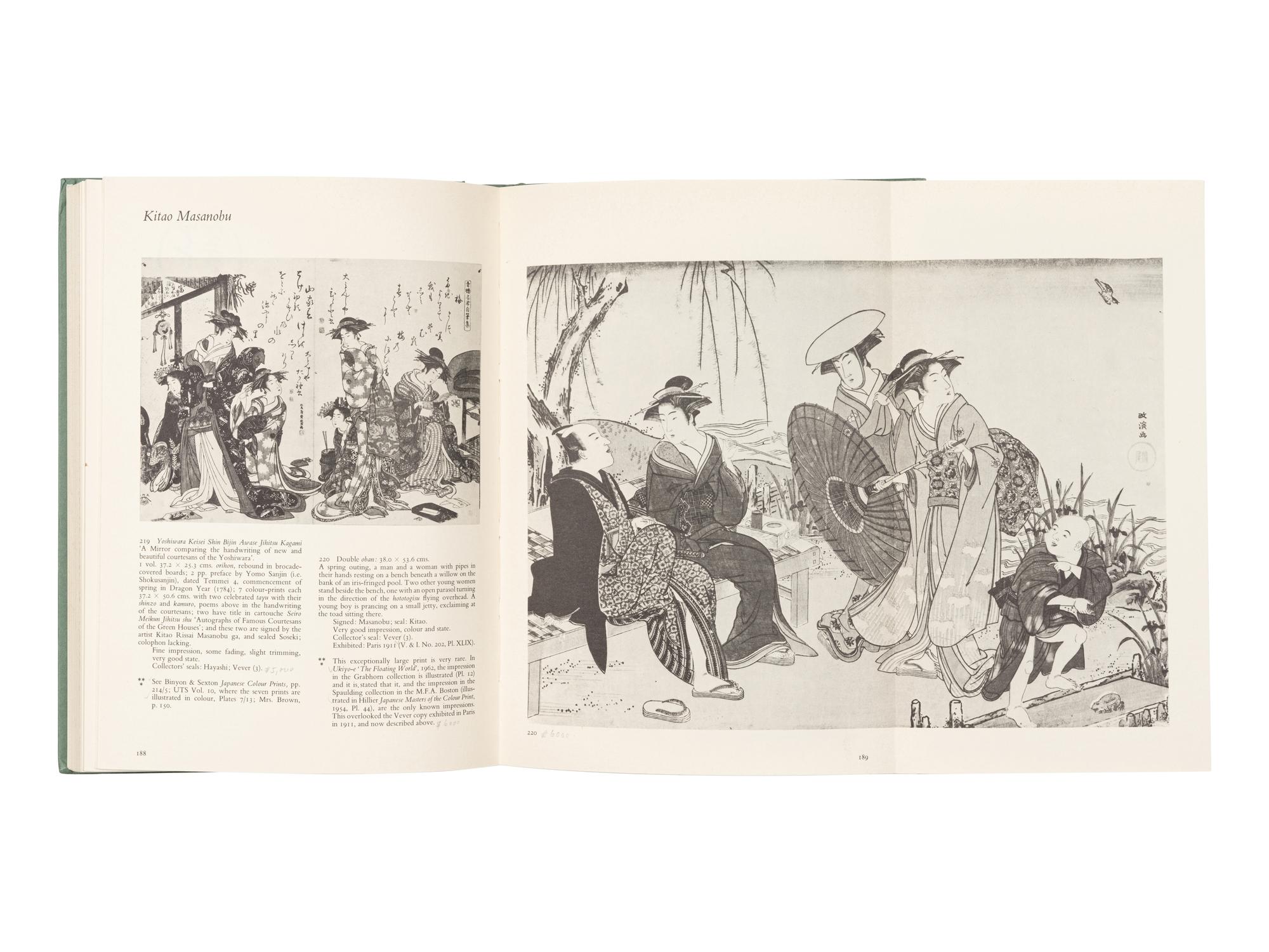 [SOTHEBY'S] A group of Japanese Prints and Drawings catalogues from Sotheby's, comprising: