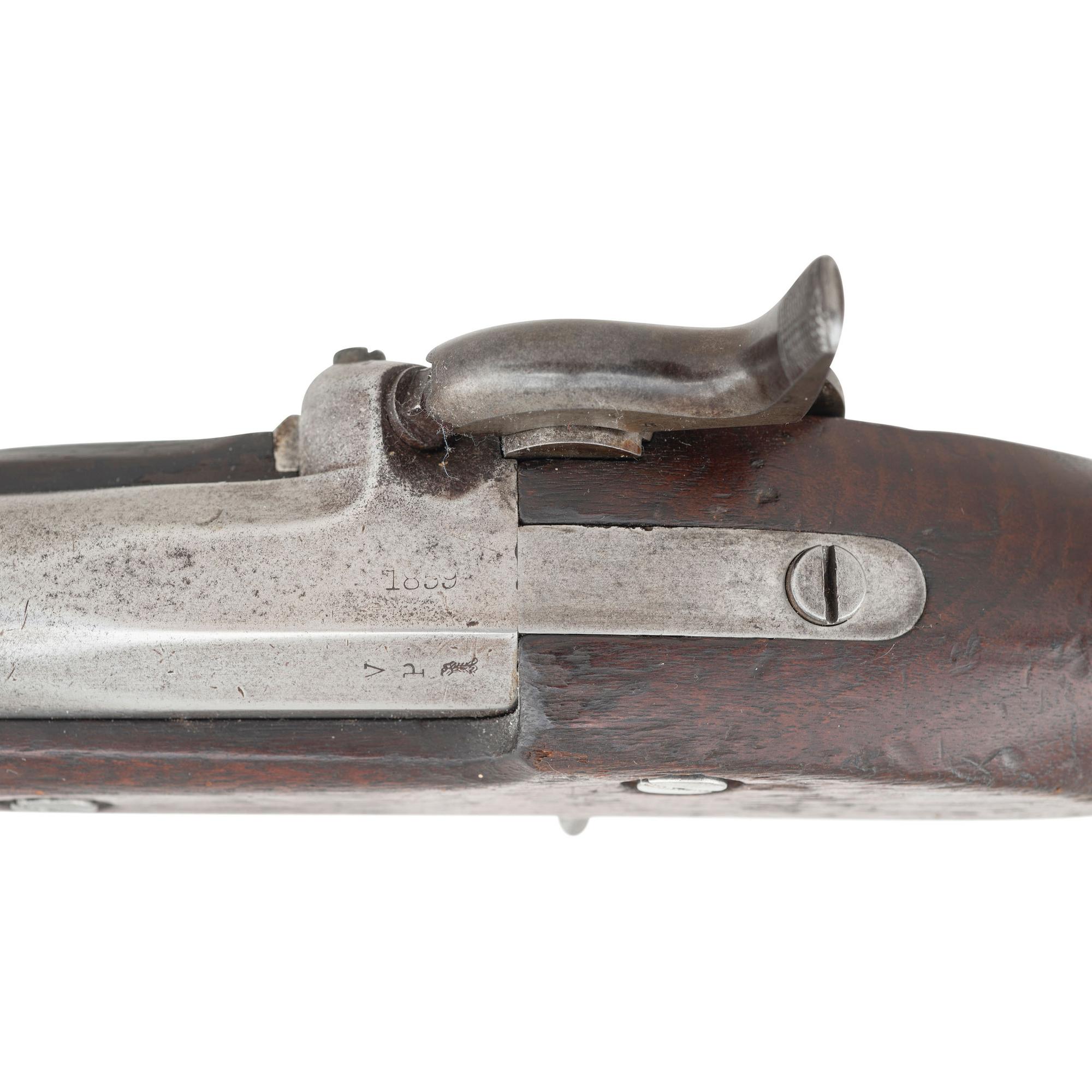 US Model 1858 Type II Cadet Rifle Musket by Springfield Dated 1859