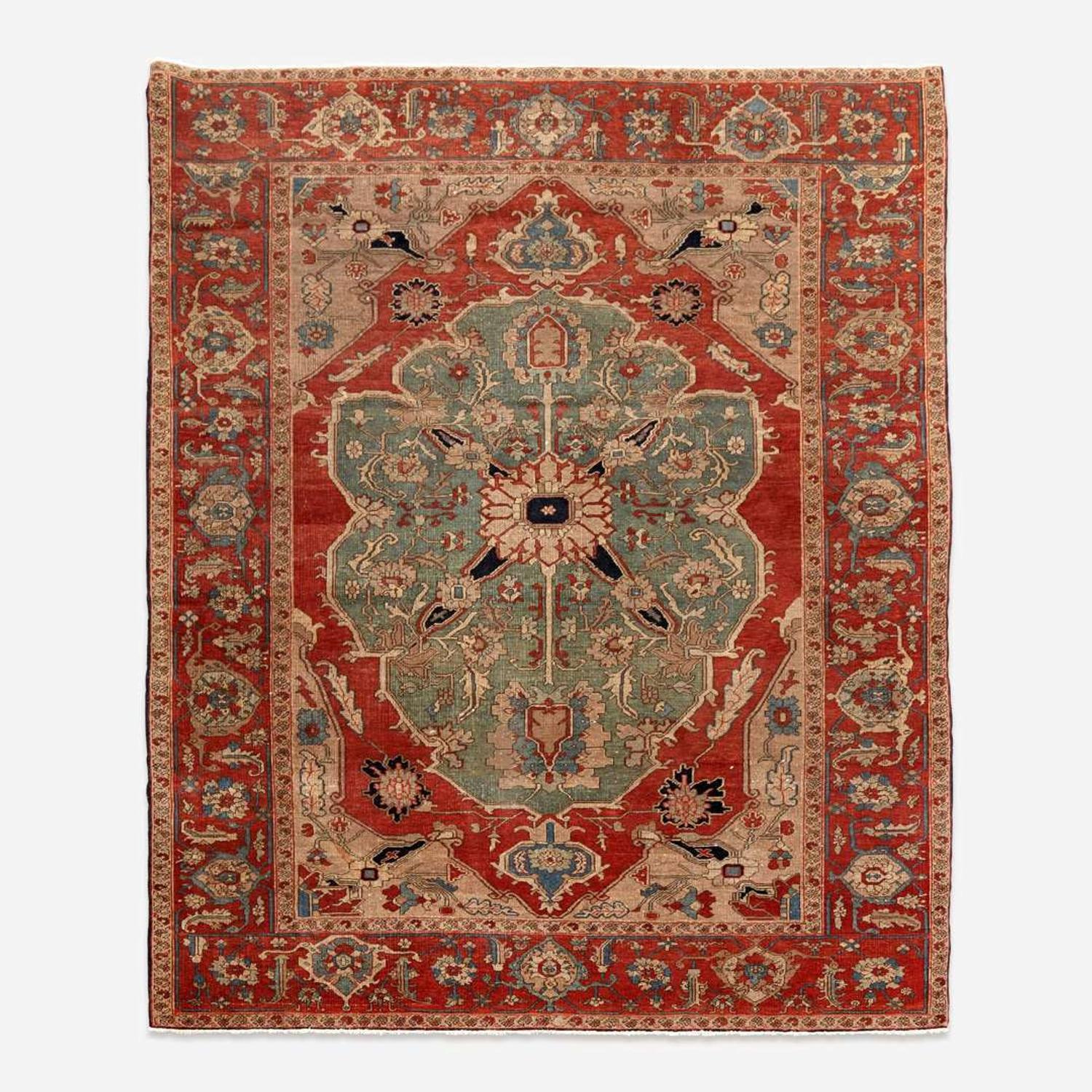 A Heriz Design Carpet Woven Legends, modern