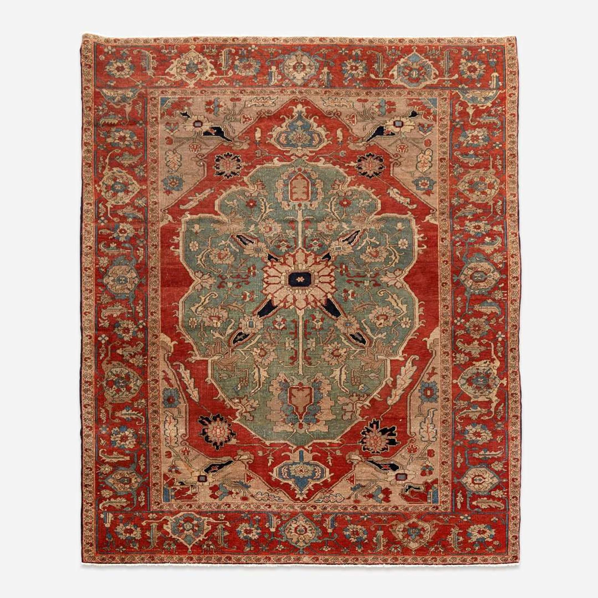 A Heriz Design Carpet Woven Legends, modern