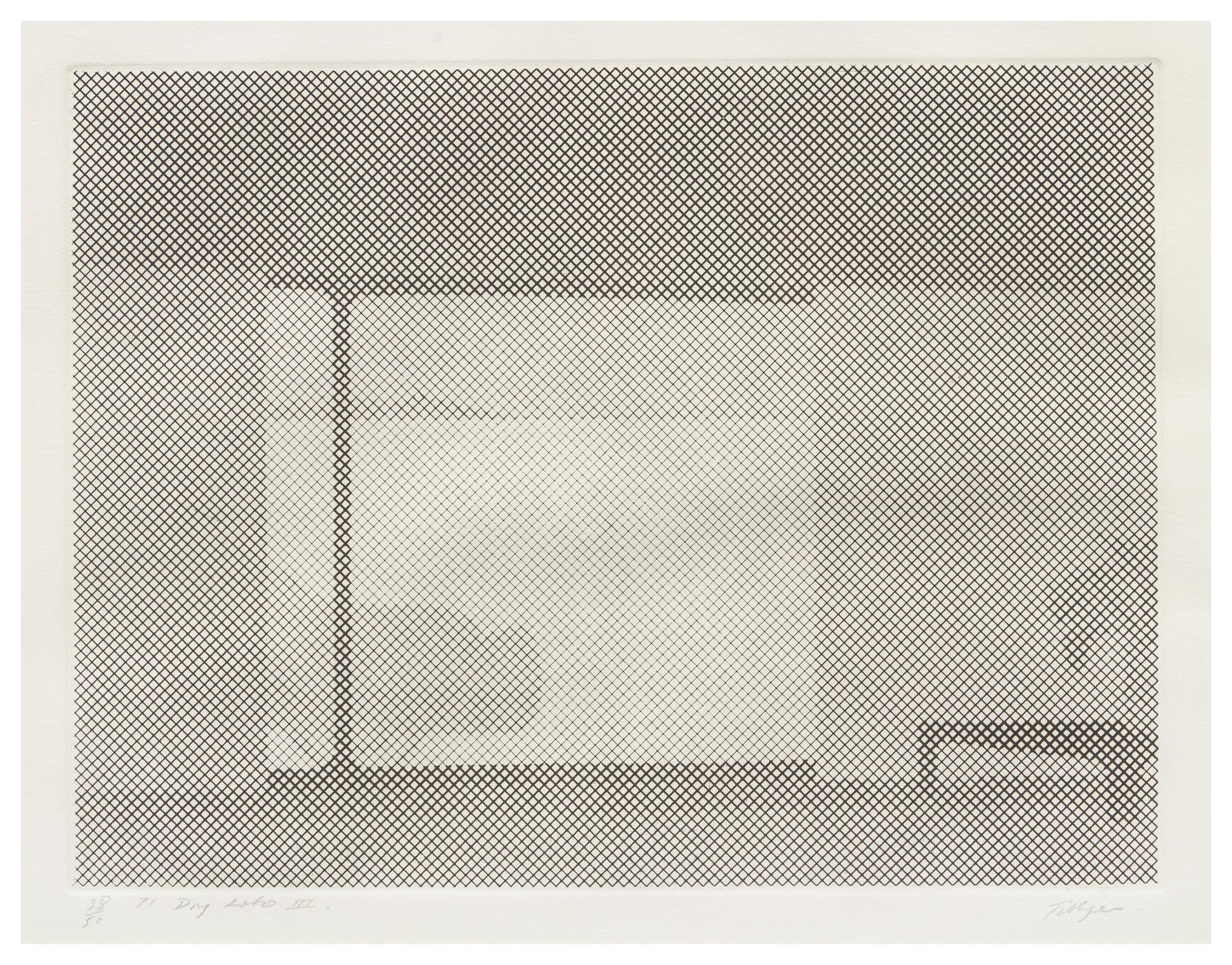 Dry Lake I, II, III, and IV (Group of Four Works)