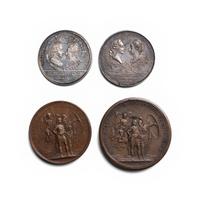 [EXONUMIA] A Group of Four Medallions Relating to the Kingdom of Sardinia