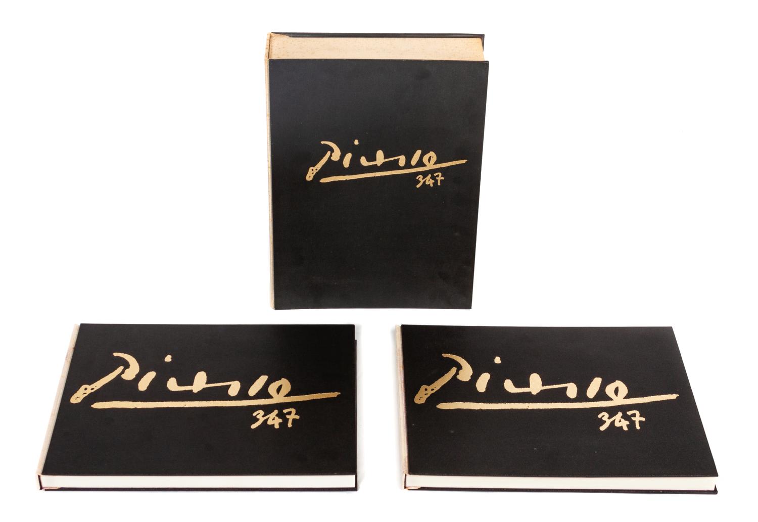 PICASSO, Pablo (1881-1973). 347. New York: Random House, Inc. Height of slipcase 17 3/4 inches.