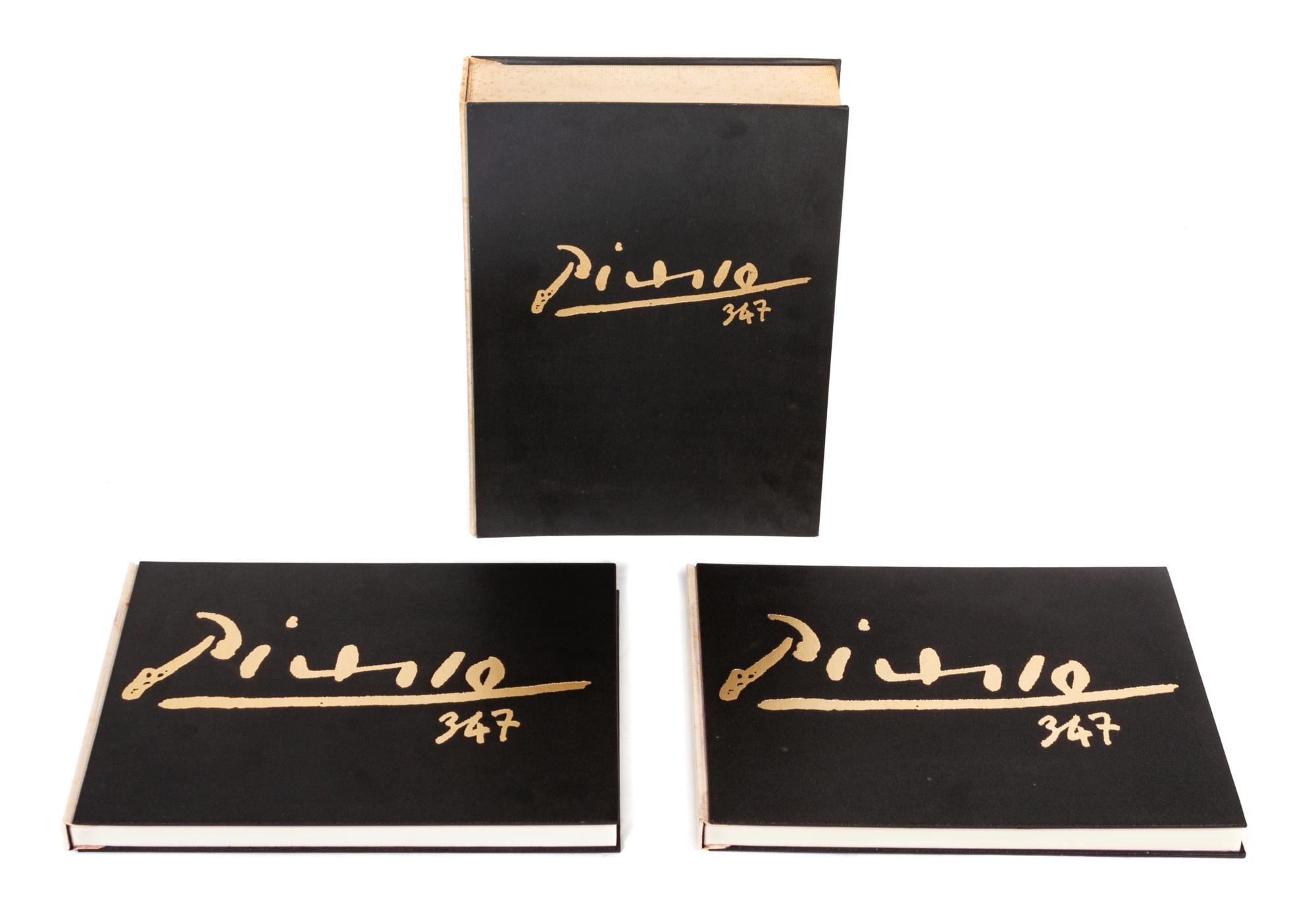 PICASSO, Pablo (1881-1973). 347. New York: Random House, Inc. Height of slipcase 17 3/4 inches.