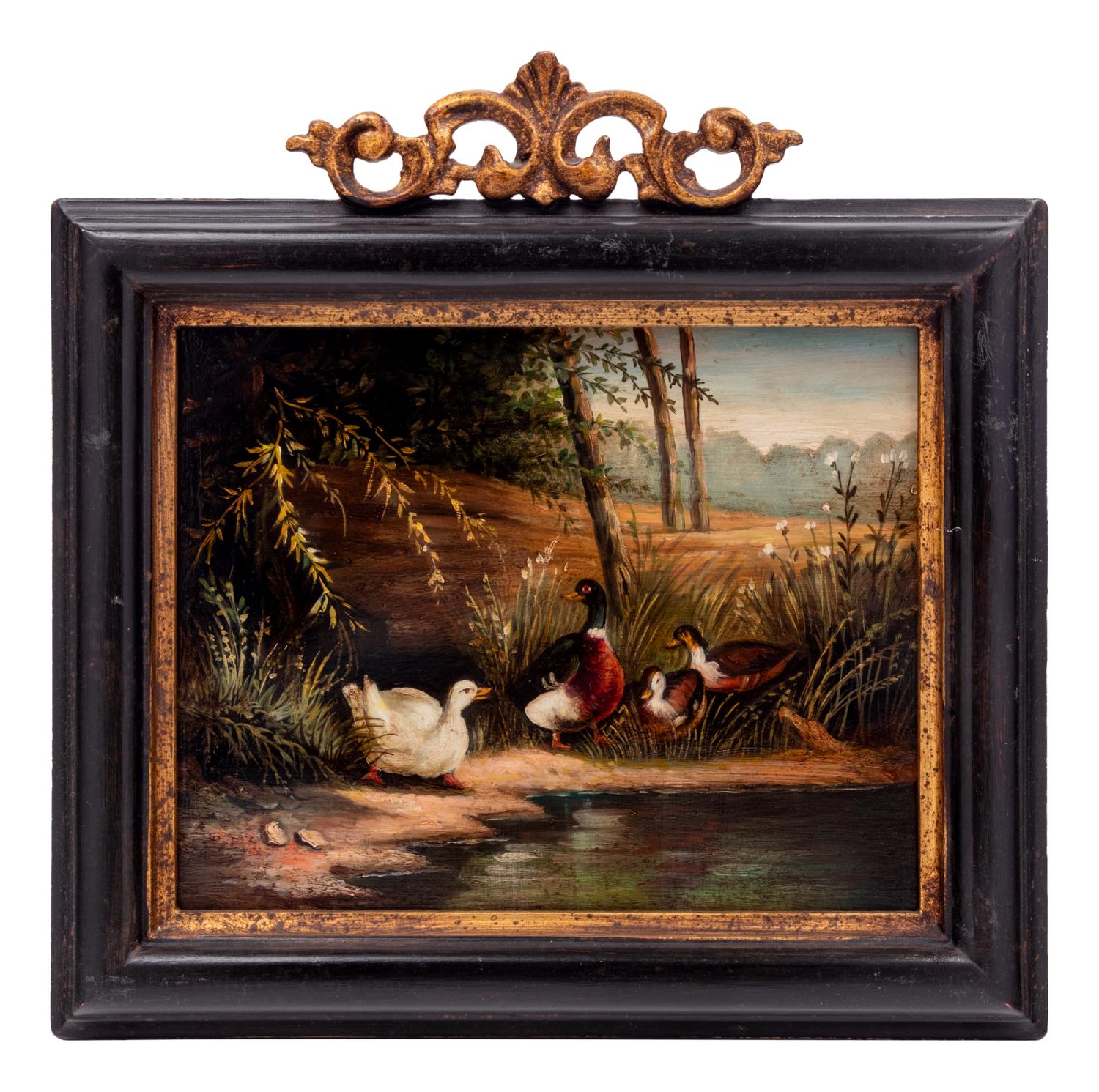 A group of six paintings depicting fowl (18th/19th Century)