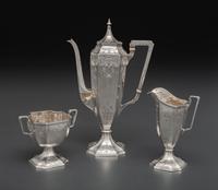 An American Silver Demitasse Service