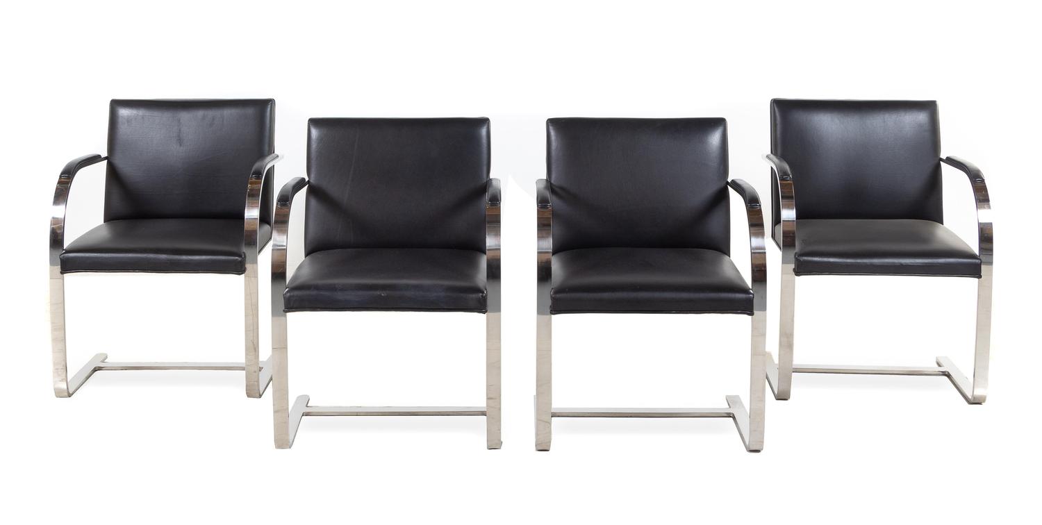 Set of Four Brno Chairs Knoll, USA