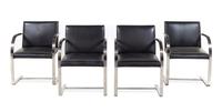 Set of Four Brno Chairs Knoll, USA
