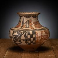 Polychrome Pottery Olla, ca 1910