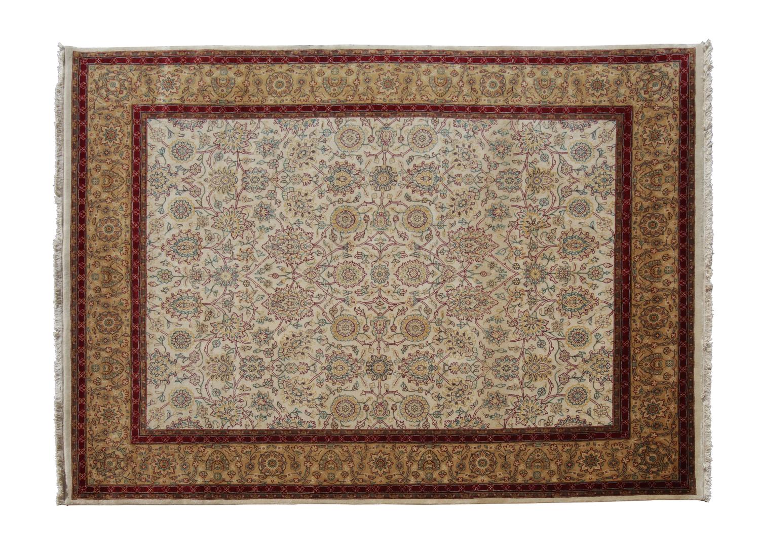 A Persian Wool Rug 8 feet x 11 feet. — 20TH CENTURY