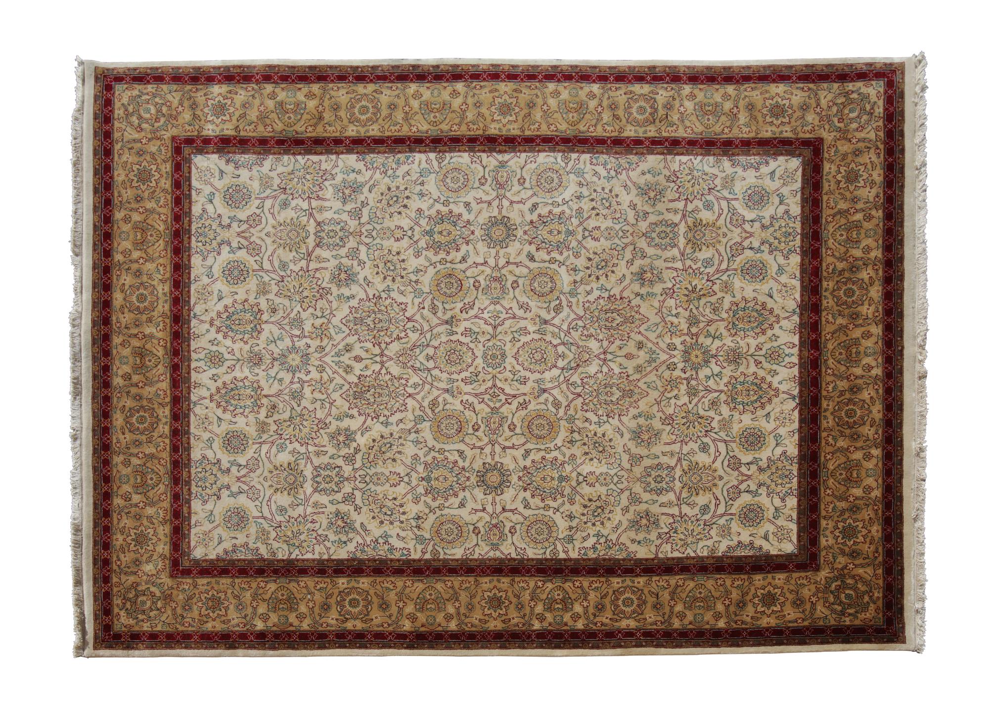 A Persian Wool Rug 8 feet x 11 feet. — 20TH CENTURY