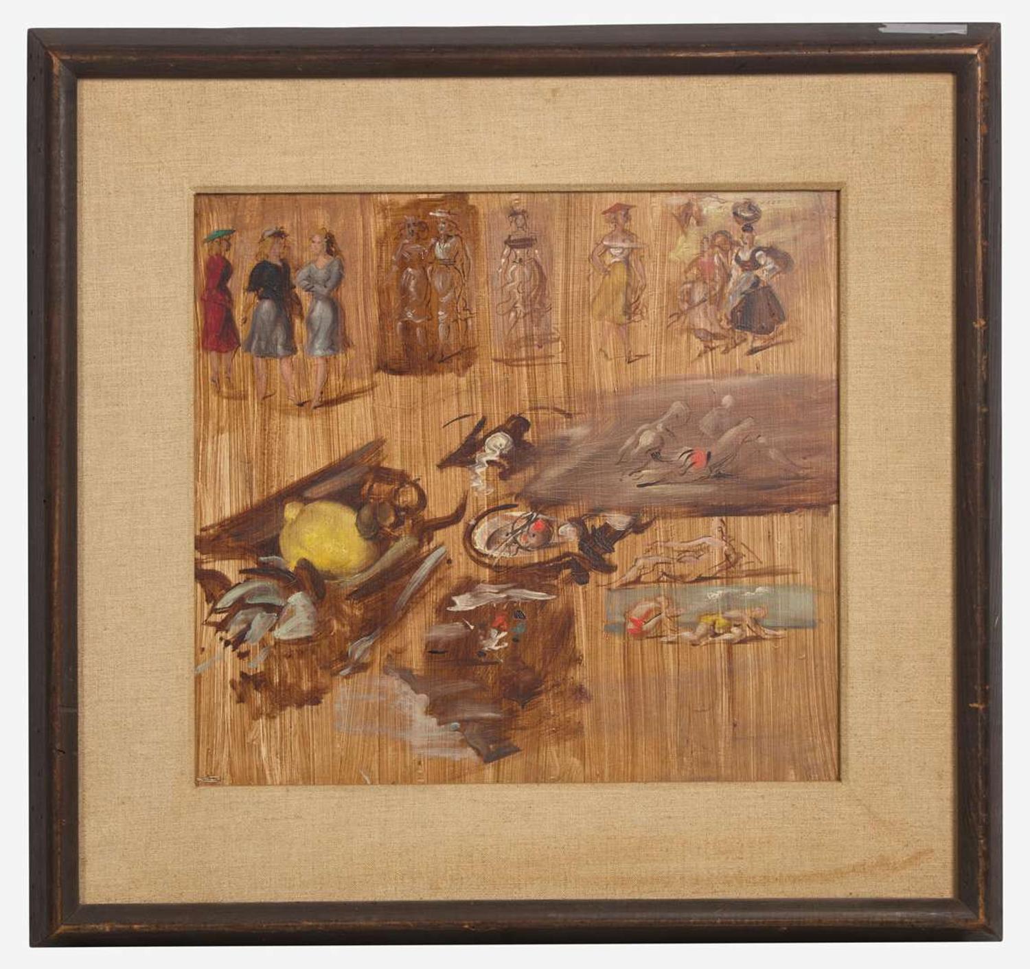 Reginald Marsh (American, 1898-1954) - Figure Studies