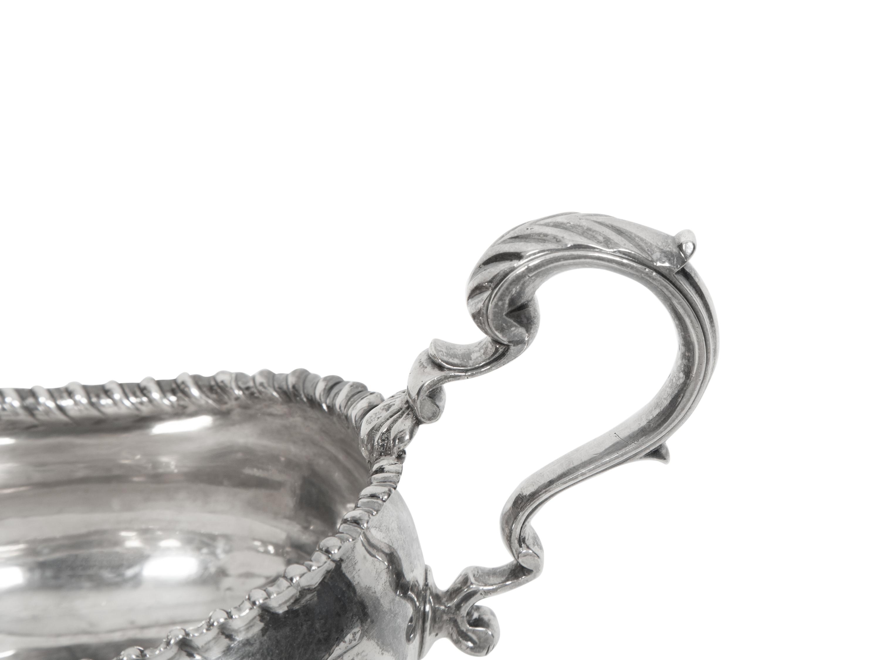 A George III Silver Sauce Boat