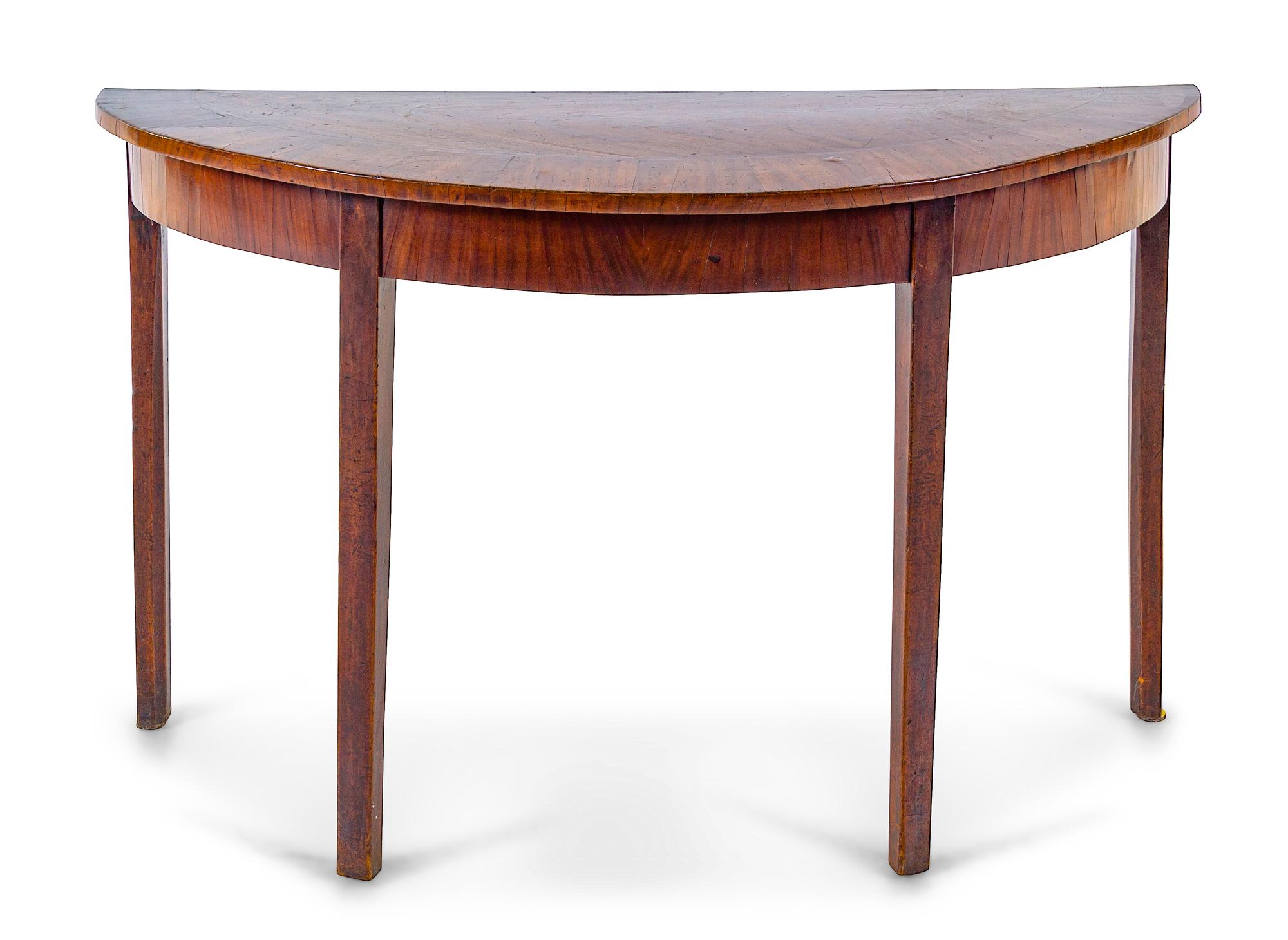 A George III Mahogany Console Table