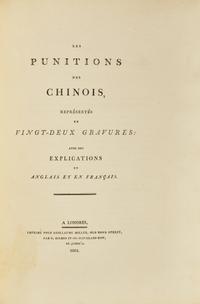 [TRAVEL & EXPLORATION] ALEXANDER, William, and George Henry MASON. The Costume of China with The Punishments of China. London: William Miller, 1801-05.
