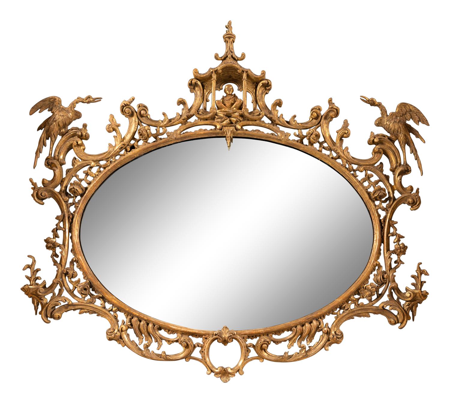 A George III Giltwood Mirror