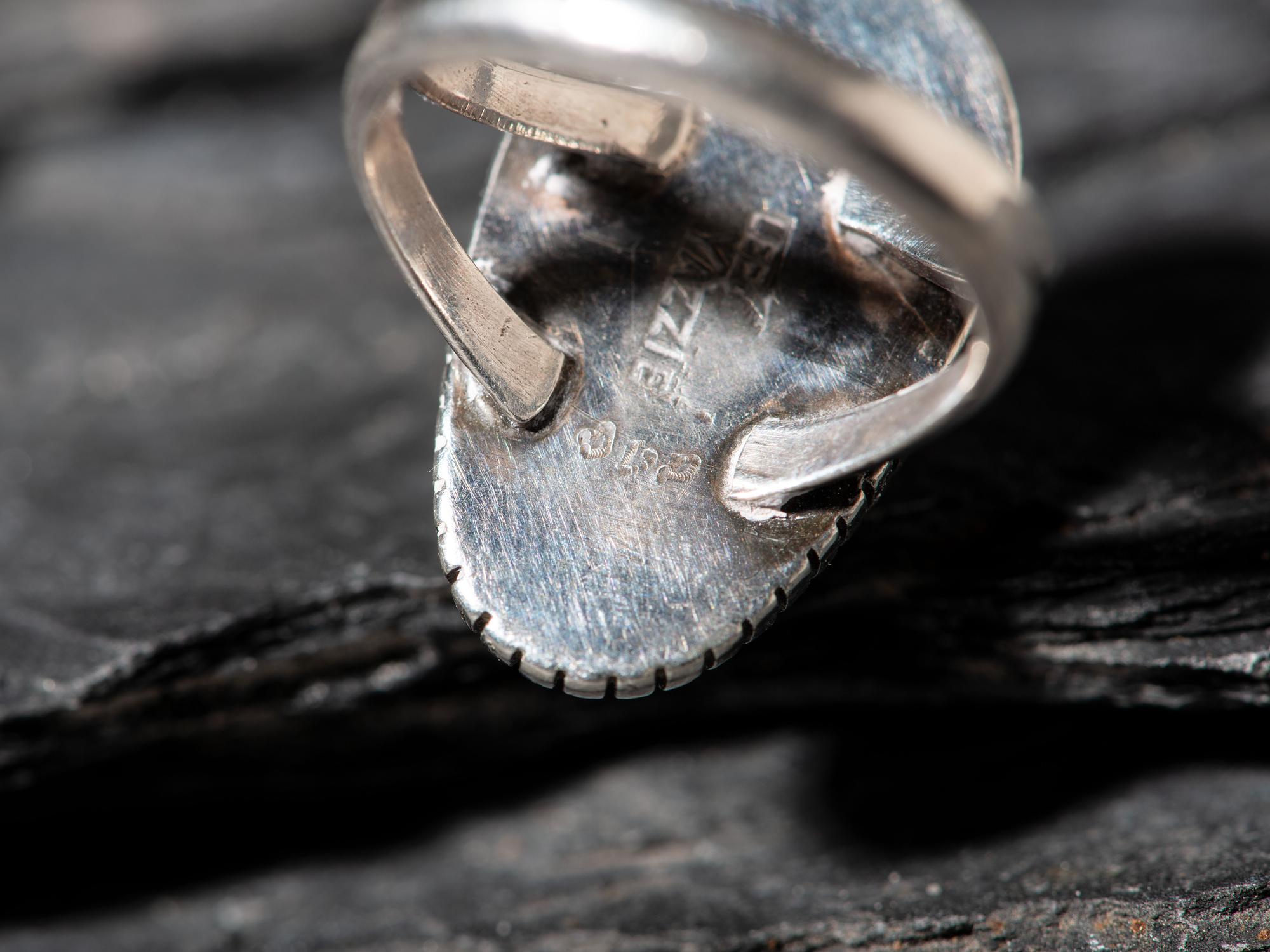 Silver and Turquoise Ring
