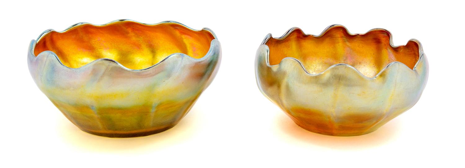 Tiffany Studios, America, Early 20th Century, A Pair of Bowls