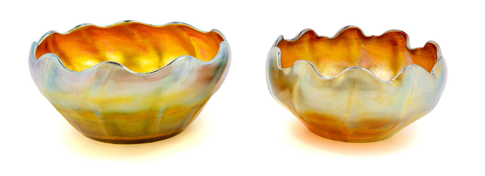 Tiffany Studios, America, Early 20th Century, A Pair of Bowls