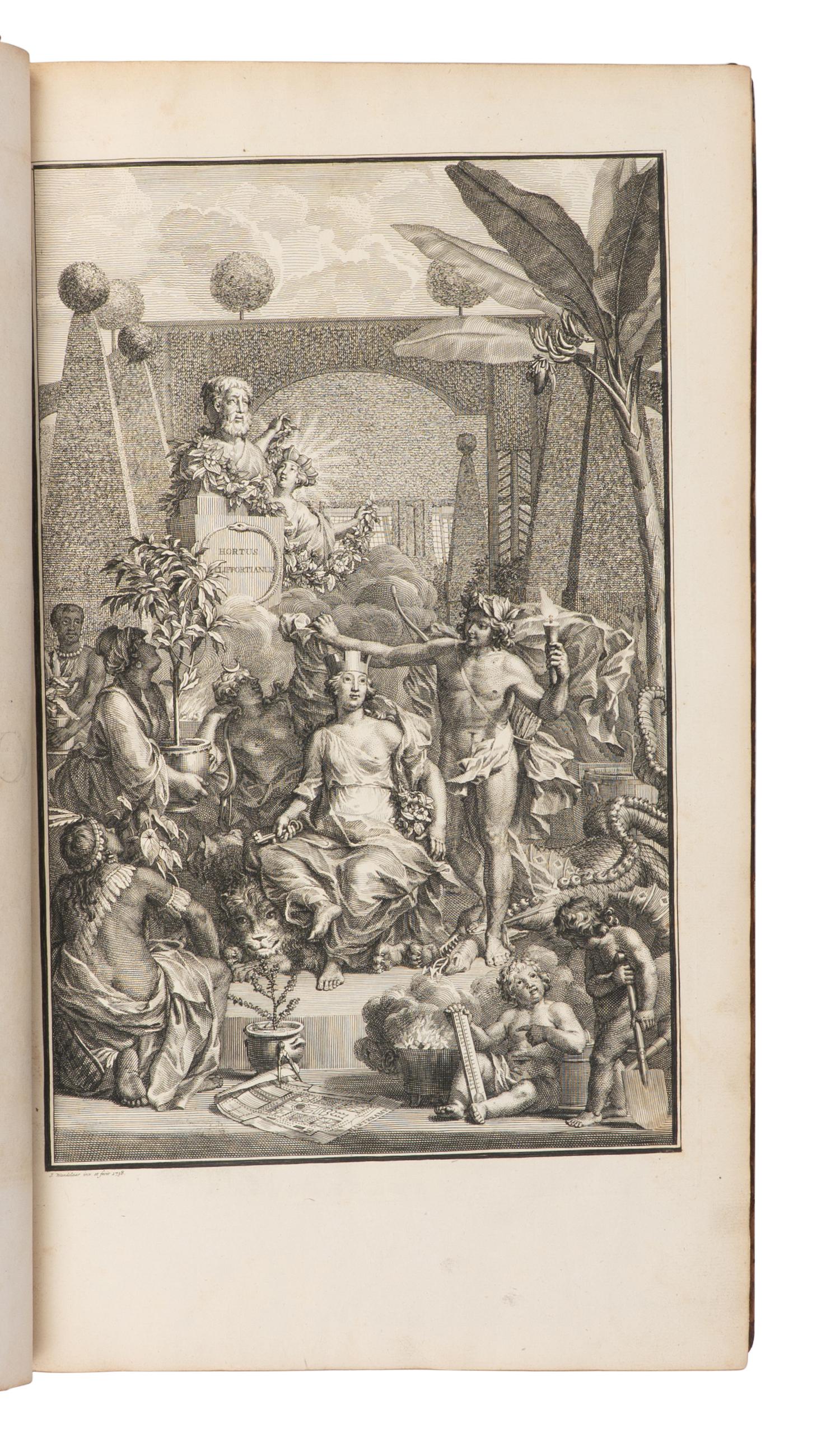 [NATURAL HISTORY]. LINNAEUS, Carolus (1707-1778). Hortus cliffortianus . Amsterdam, 1737 [i.e. 1738].