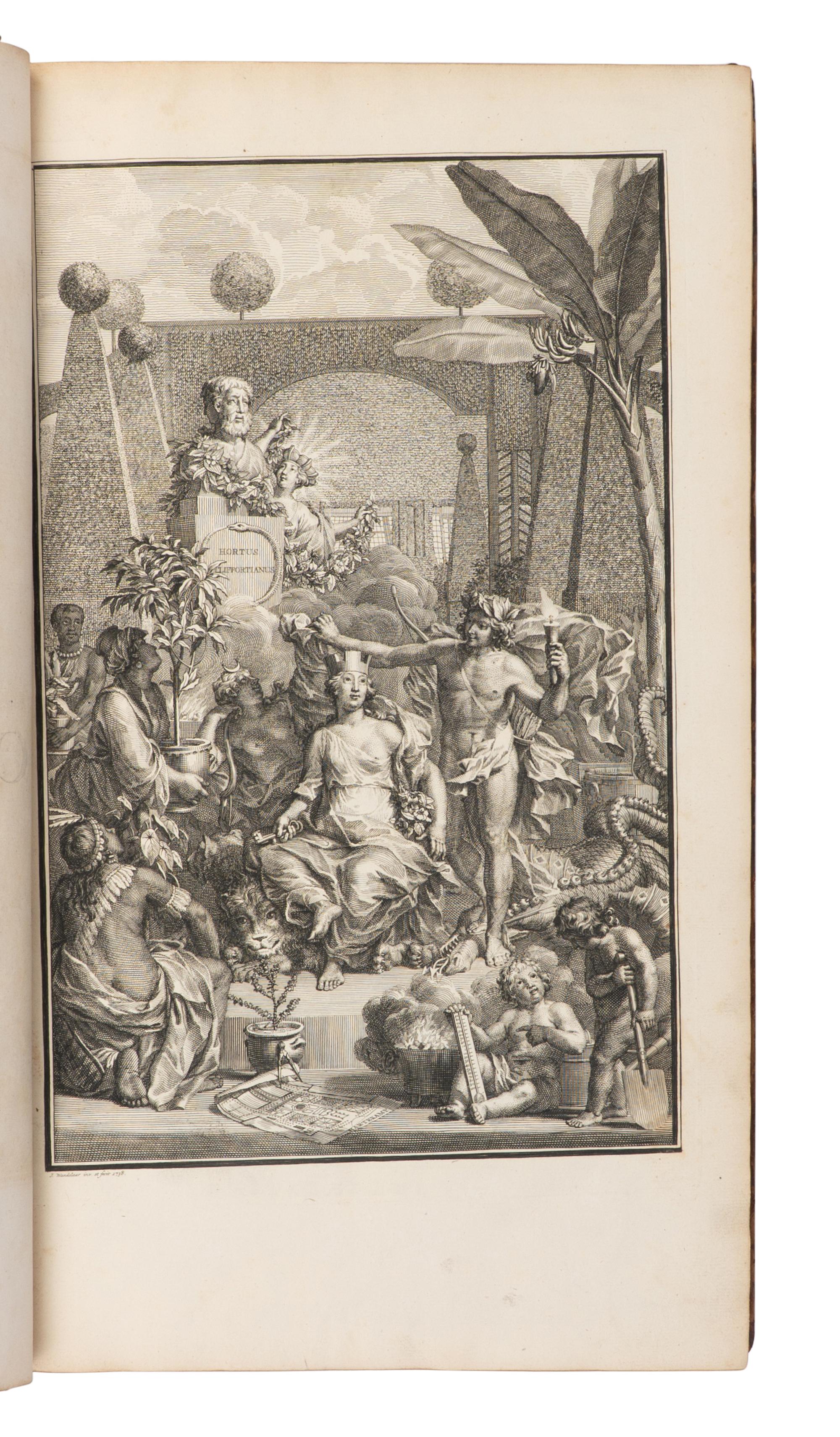[NATURAL HISTORY]. LINNAEUS, Carolus (1707-1778). Hortus cliffortianus . Amsterdam, 1737 [i.e. 1738].