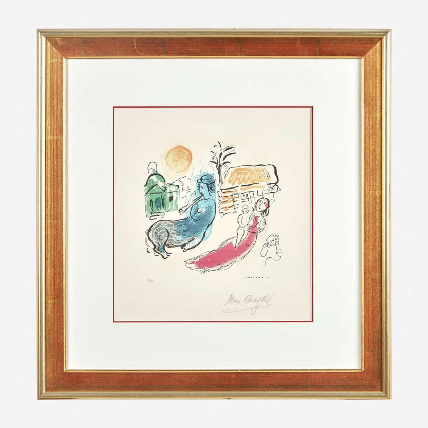 Marc Chagall (French/Russian, 1887-1985) Maternité au Centaur
