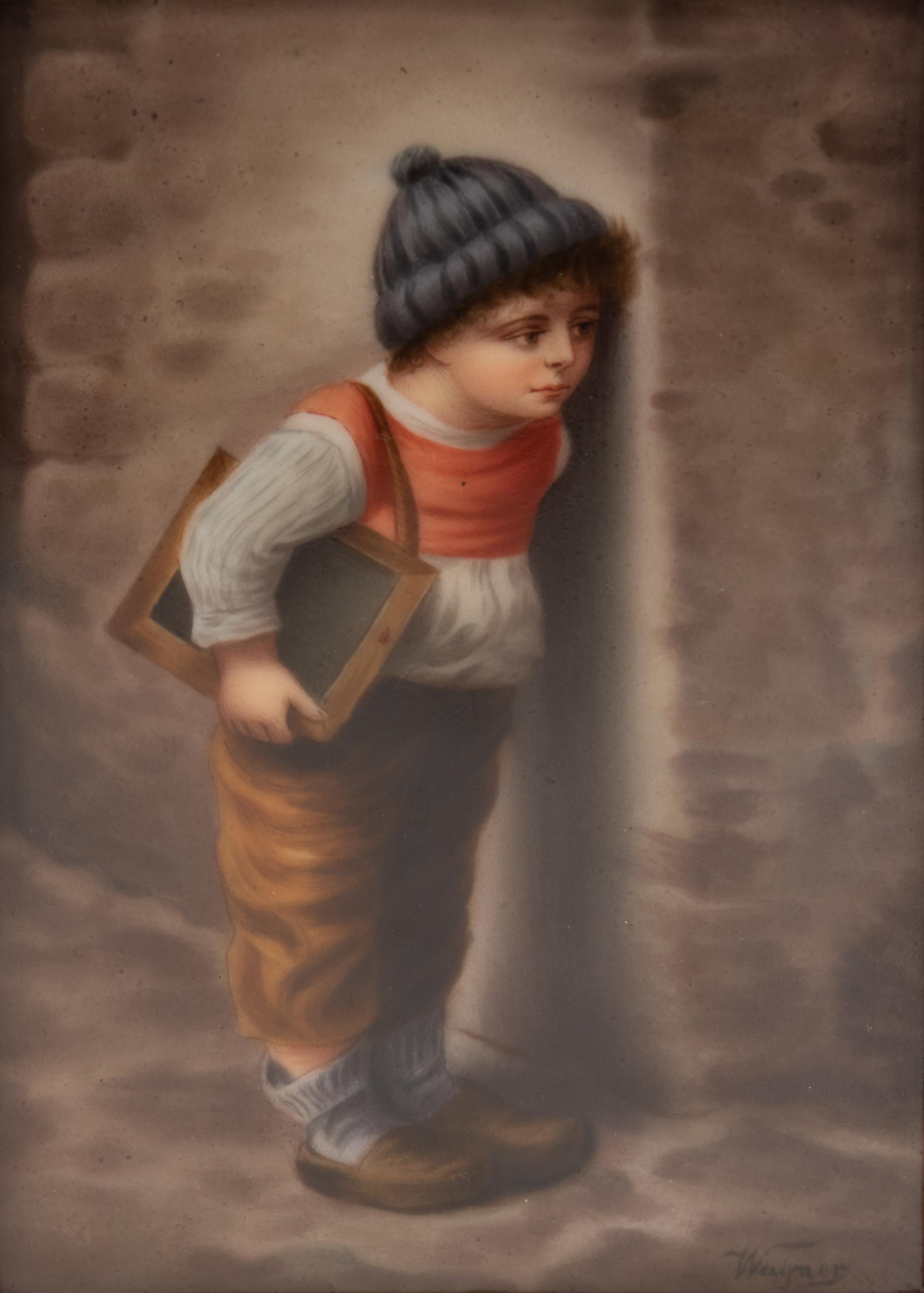 A German Porcelain Plaque