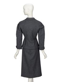 Jean Dessès, Grey Wool Skirt Suit
