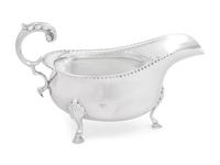An English Silver Sauce Boat