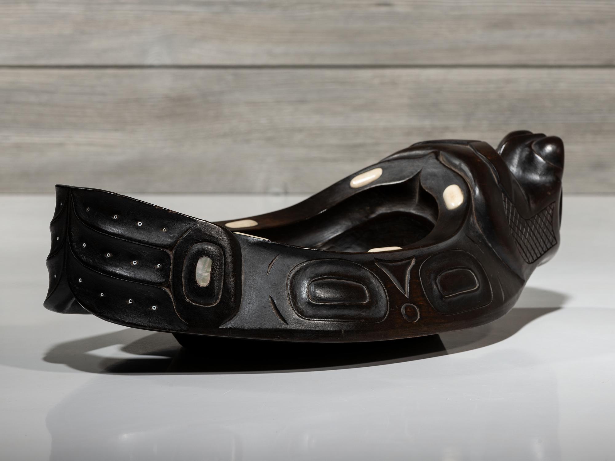 Carved Sea Lion Bowl