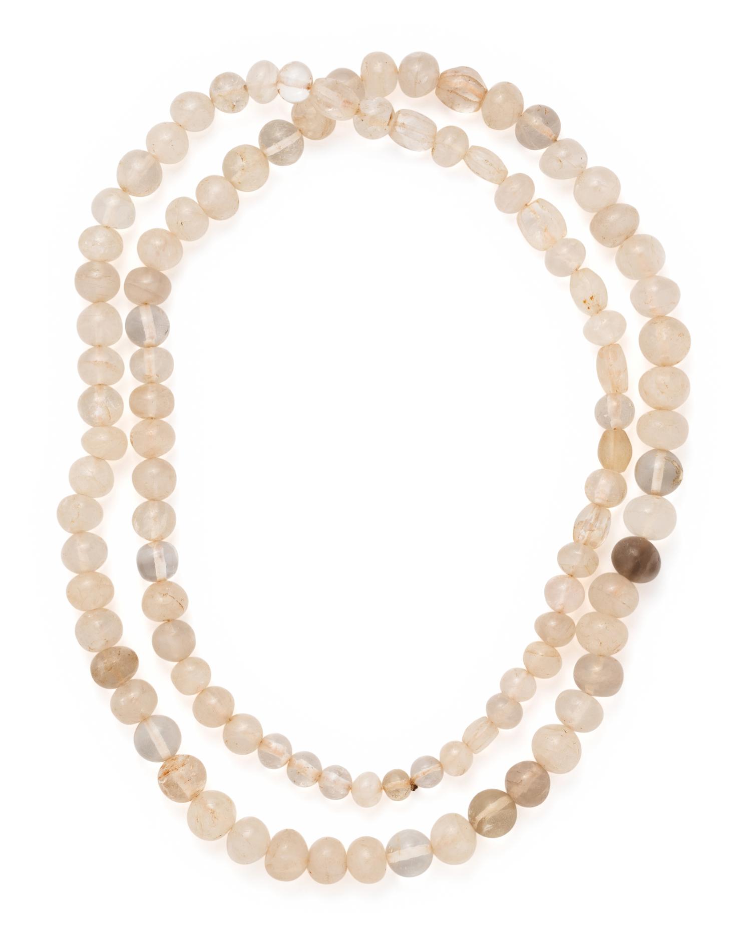 QUARTZ BEAD NECKLACE