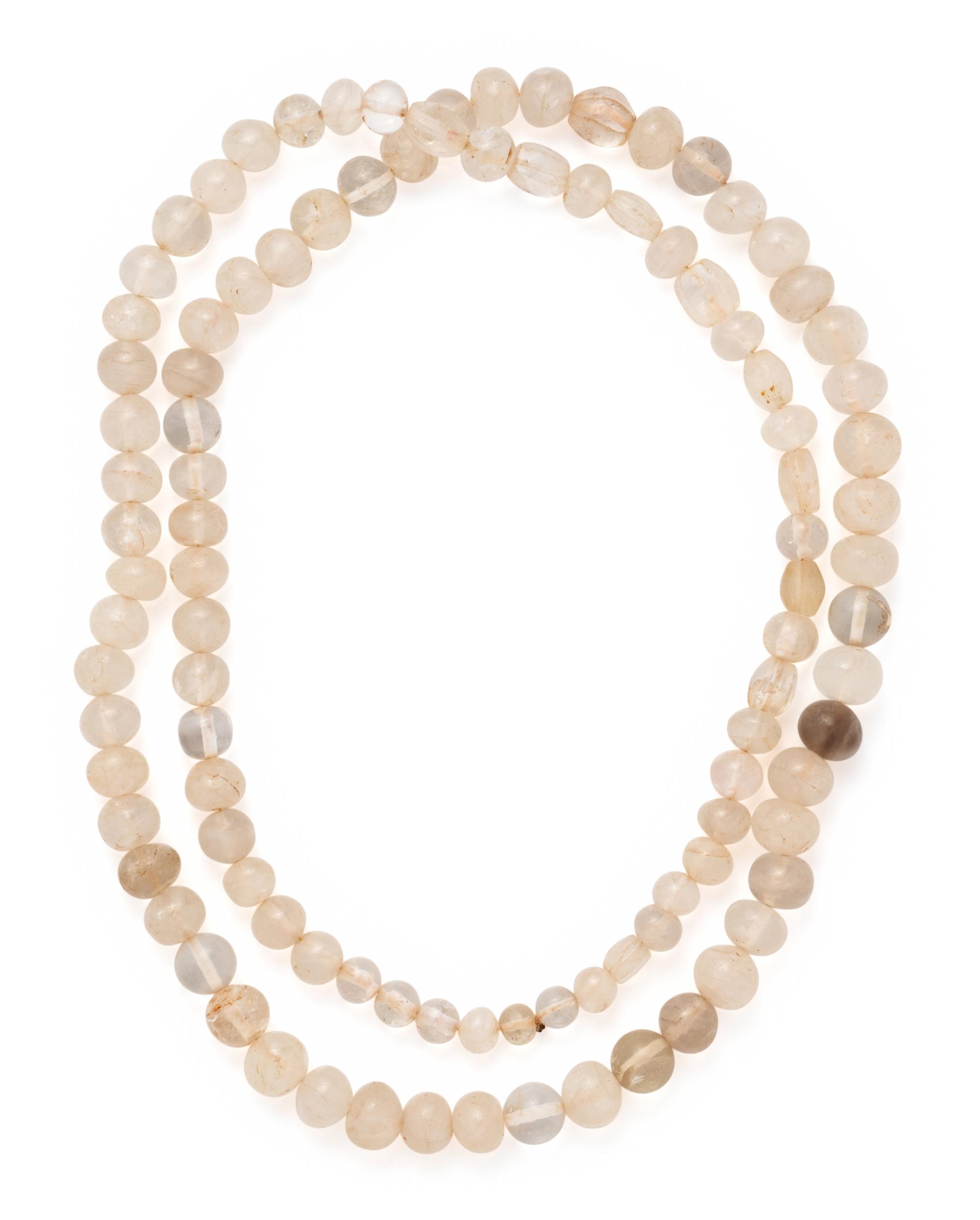 QUARTZ BEAD NECKLACE
