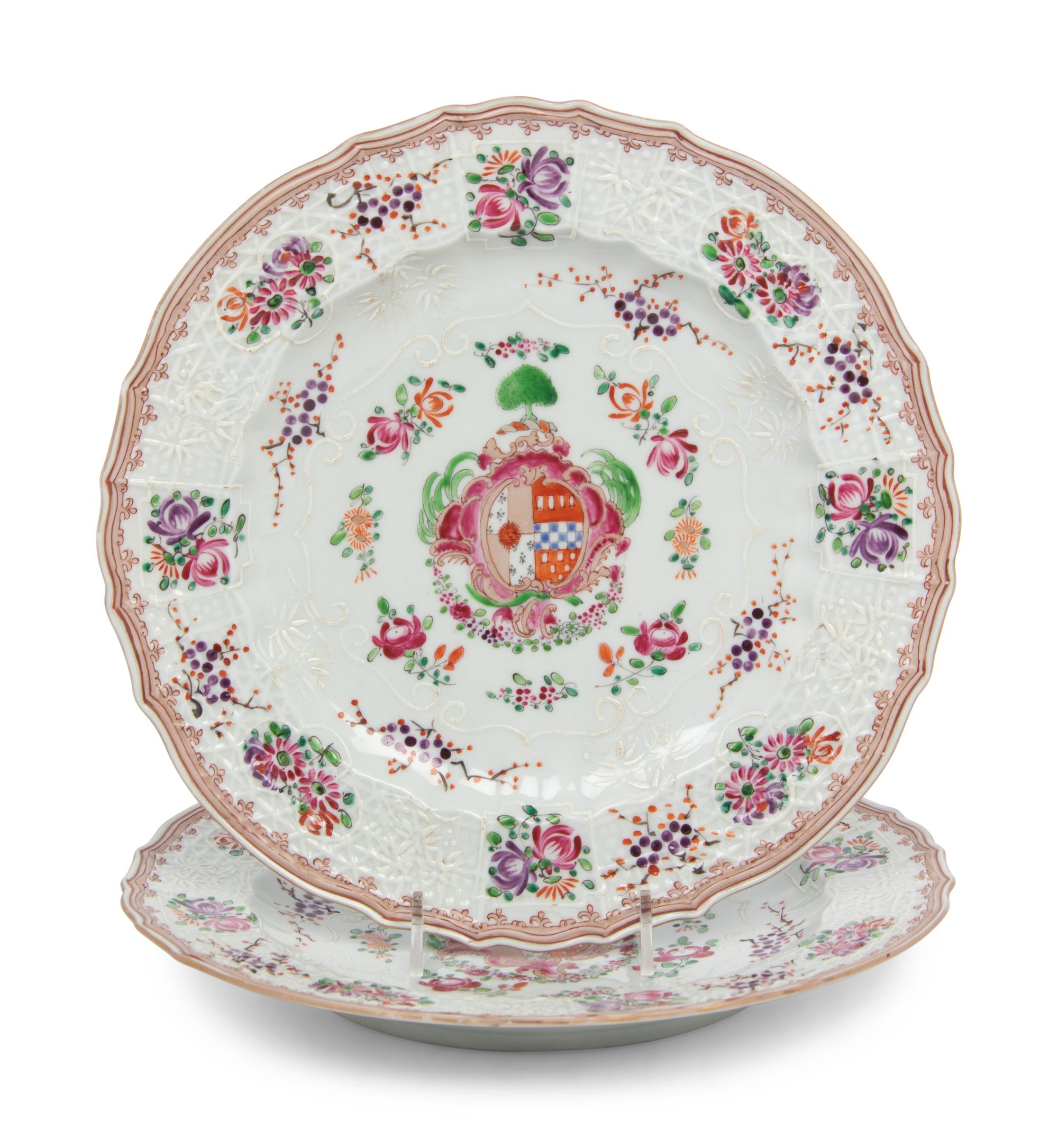 A Collection of Continental and English Porcelain Articles