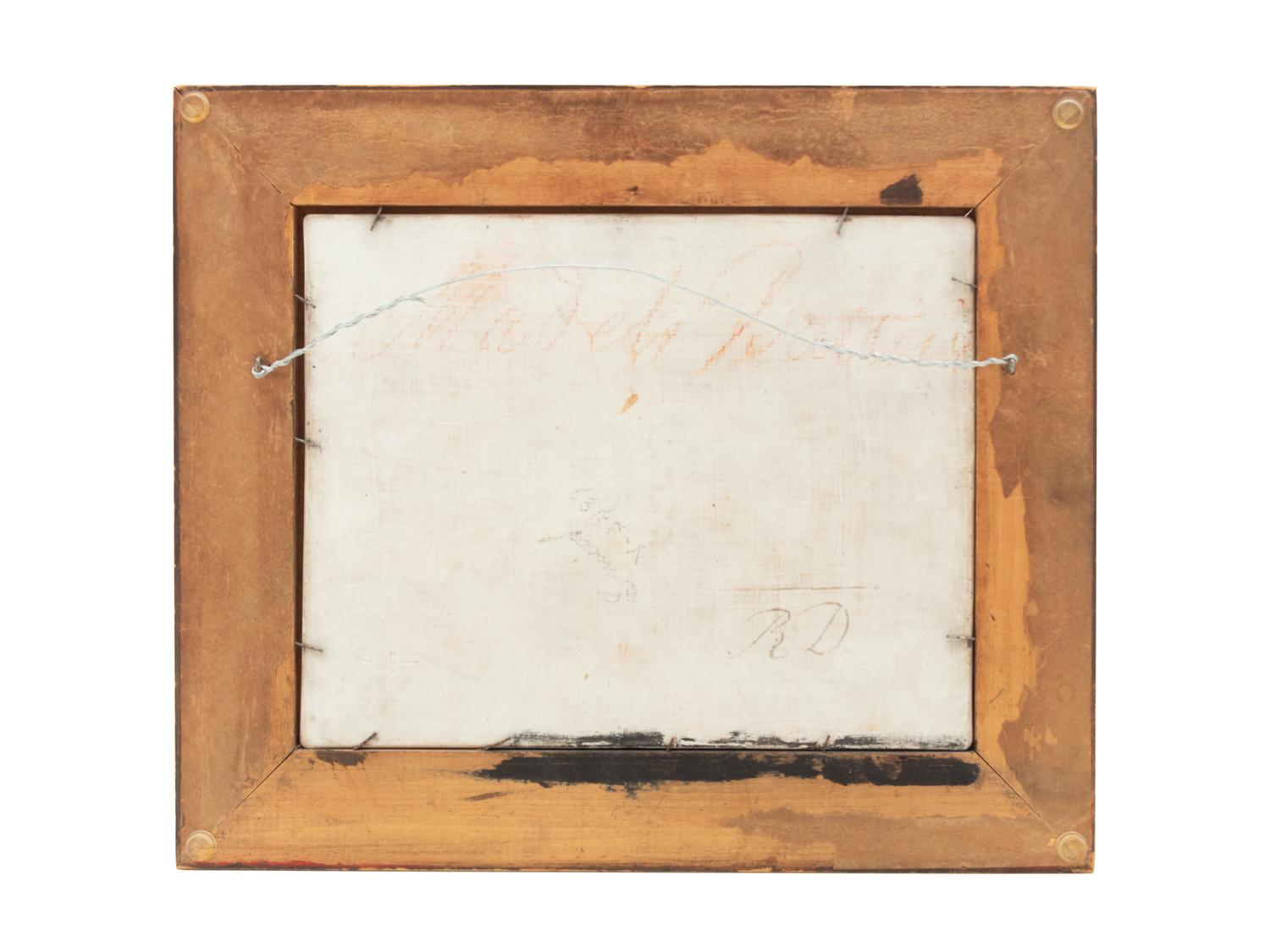 A Berlin (K.P.M.) Porcelain Plaque After Pompeo Battoni