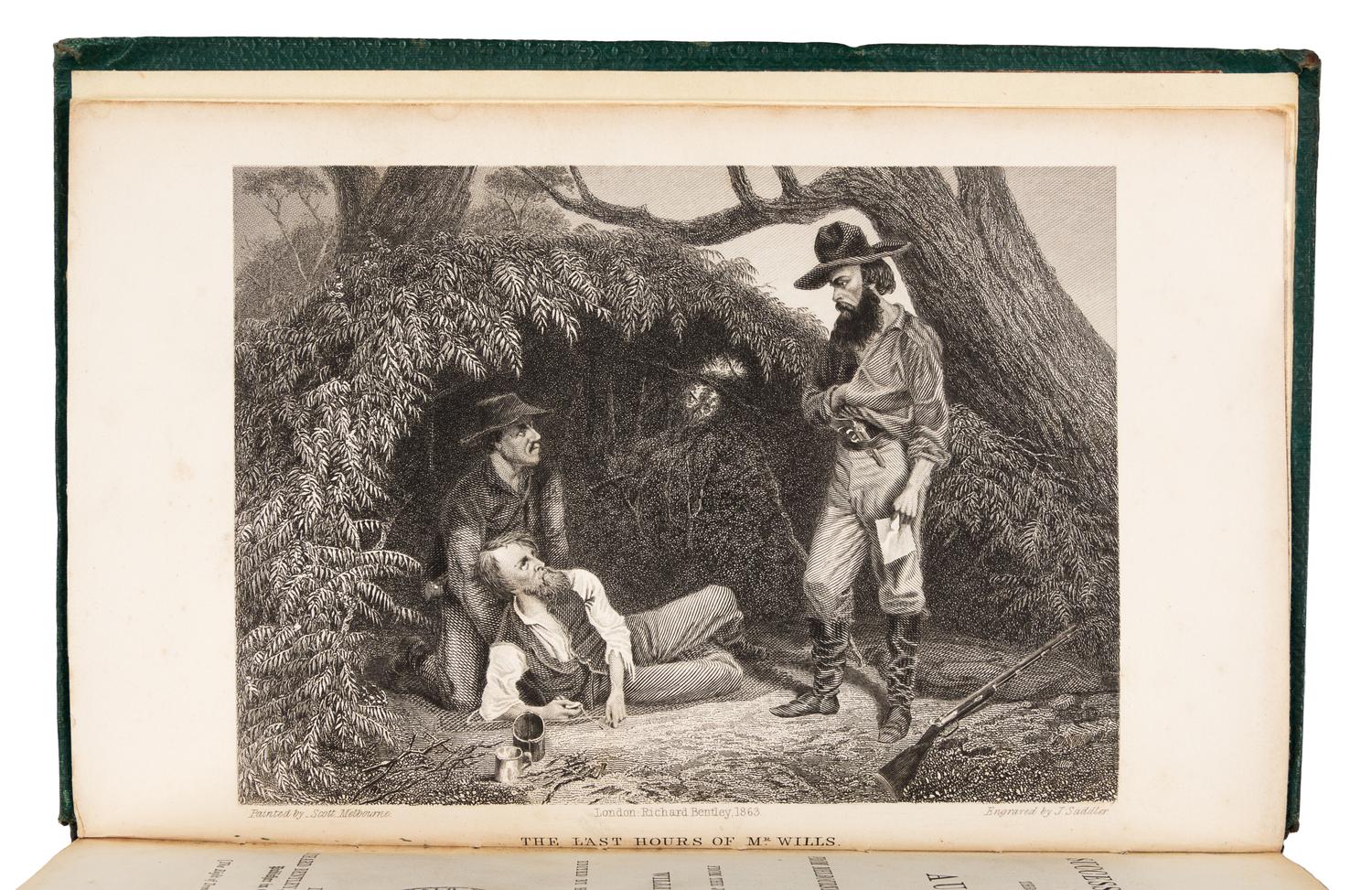 WILLS, William John (1834-1861). A Successful Exploration through the interior of Australia. London, 1863. FIRST EDITION.