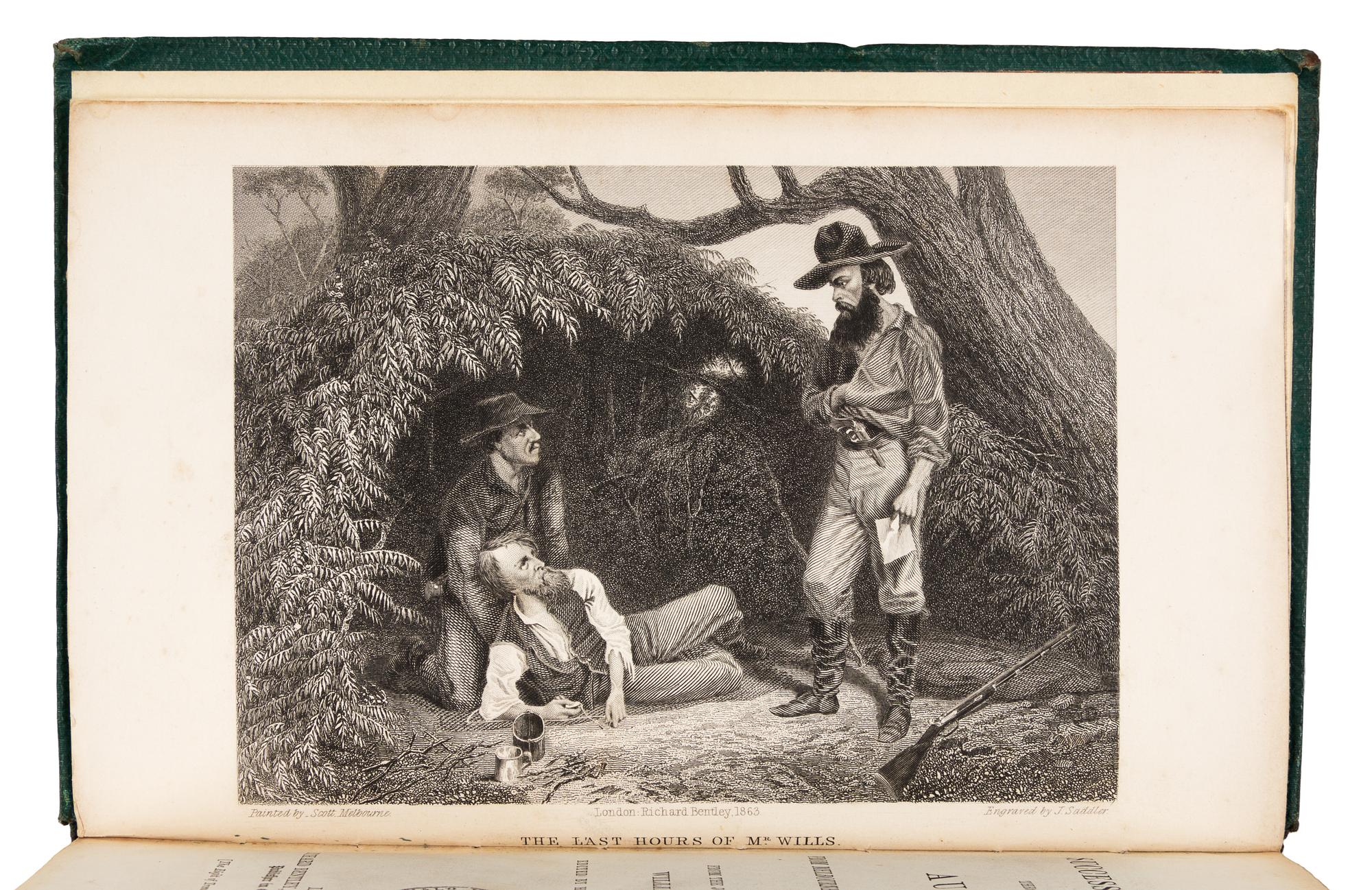WILLS, William John (1834-1861). A Successful Exploration through the interior of Australia. London, 1863. FIRST EDITION.