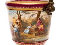 A Vienna Porcelain Urn