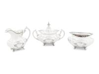 An American Silver Six-Piece Tea and Coffee Service