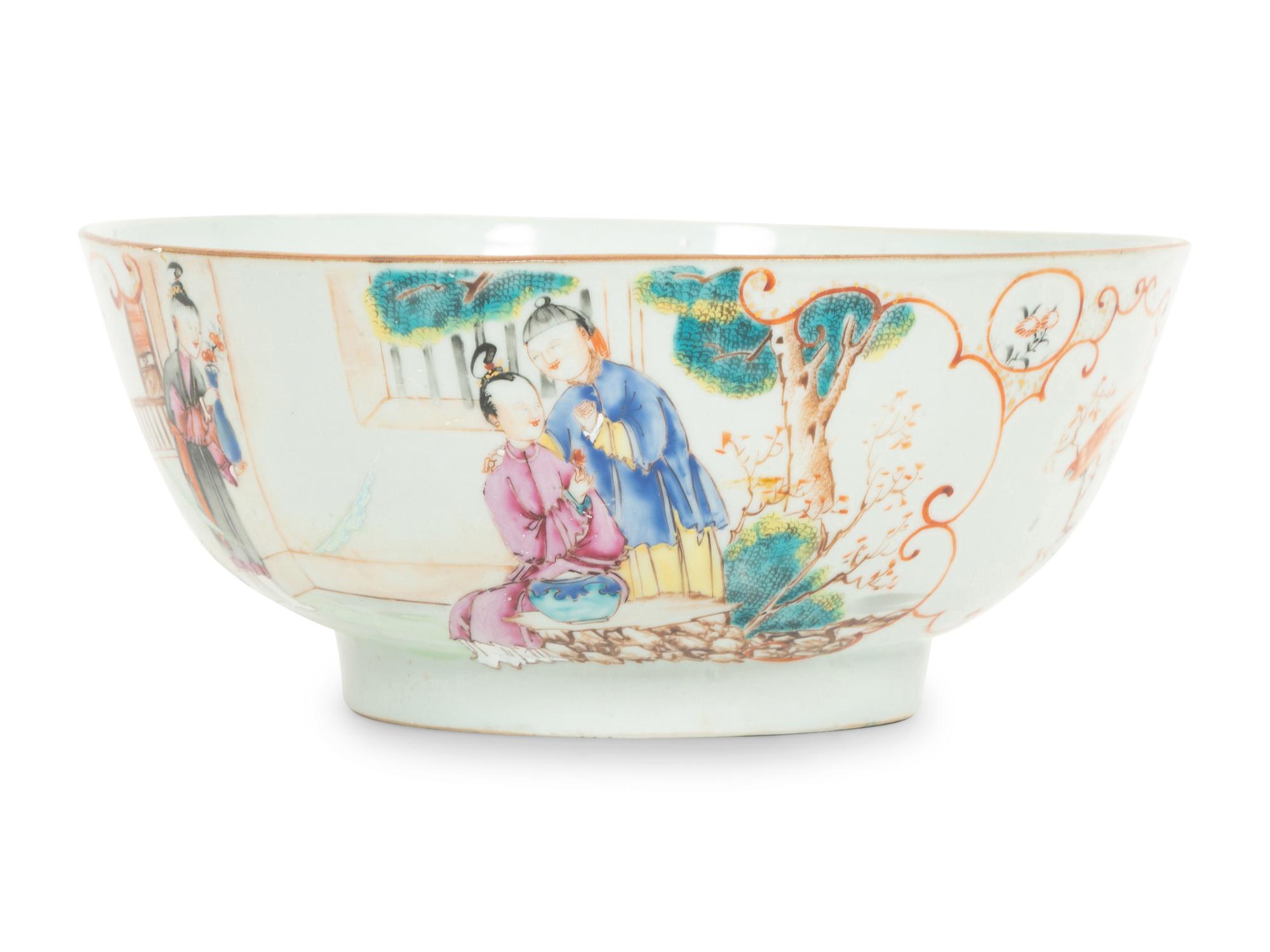 A Chinese Export Famille Rose Porcelain Bowl