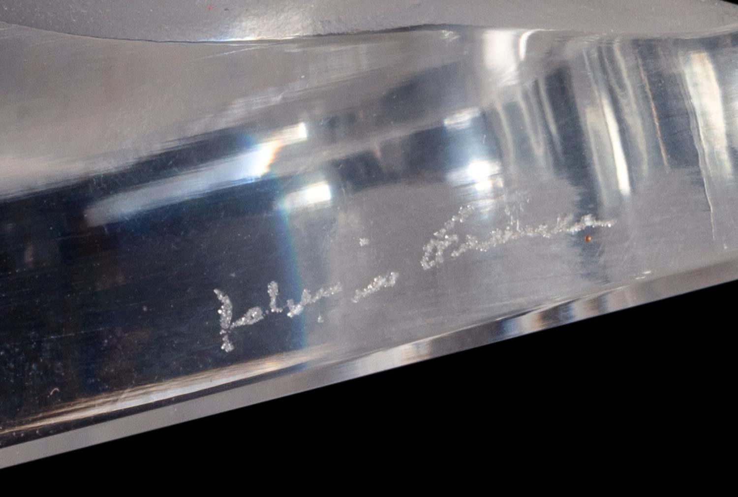 A Lalique Luxembourg Figural Group