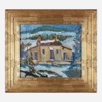 Joseph Barrett (American, B. 1936) Little House, Lahaska, Pennsylvania