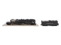 An Accucraft Polychrome 1-Gauge Southern Pacific Lines 2-8-8-4 Locomotive and Tender