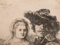 Self Portrait with Saskia