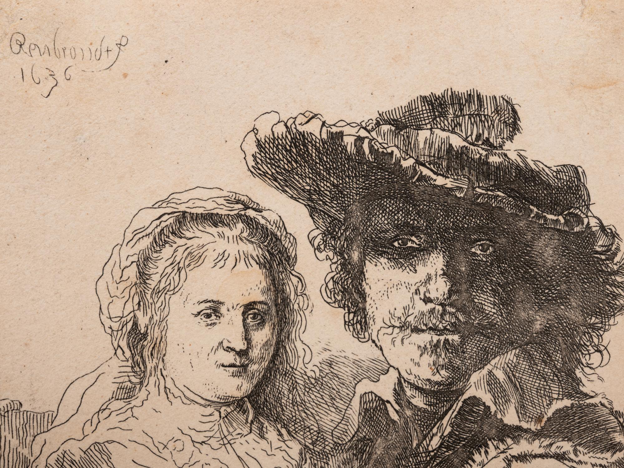 Self Portrait with Saskia
